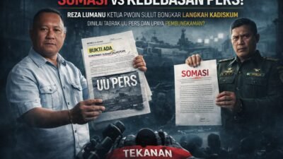 Isu Dansatrol Bitung Diduga Menghina Suku Jawa Berbuntut Panjang, Kadiskum Kodaeral VIII Layangkan Somasi! Reza Ketua PWOIN : Langkah Pembungkaman
