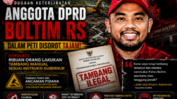 Ditengah Dugaan Keterlibatan Anggota DPRD, Kapolres Boltim Akui PETI Masih Bebas Beroperasi, Penindakan Tidak Dilakukan Mengikuti Intruksi Gubernur Sulut